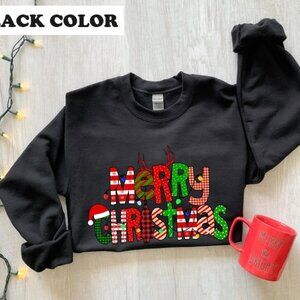 Christmas Sweatshirt Merry Christmas Sweatshirt Xmas Christmas Gift 79